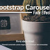 Bootstrap 3 Carousel Fade Effect
