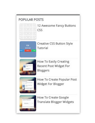 popular post widget for blogger popular post widget for blogger