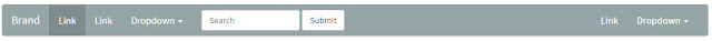 Concrete Bootstrap Navigation Menu