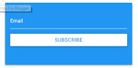 material design subscribe form