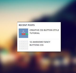 Recent Post Widget For Bloggers Recent Post Widget For Bloggers