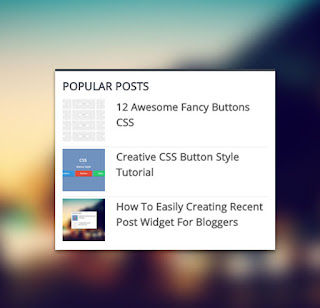 popular post widget for blogger popular post widget for blogger