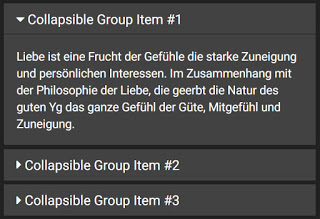 bootstrap accordion active